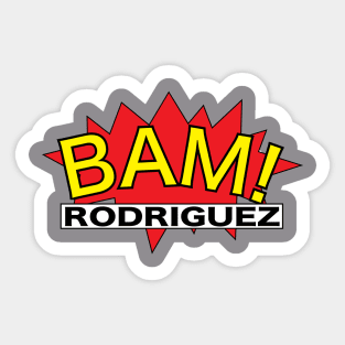 Jesse Bam Rodriguez Mexican American Boxer Sticker